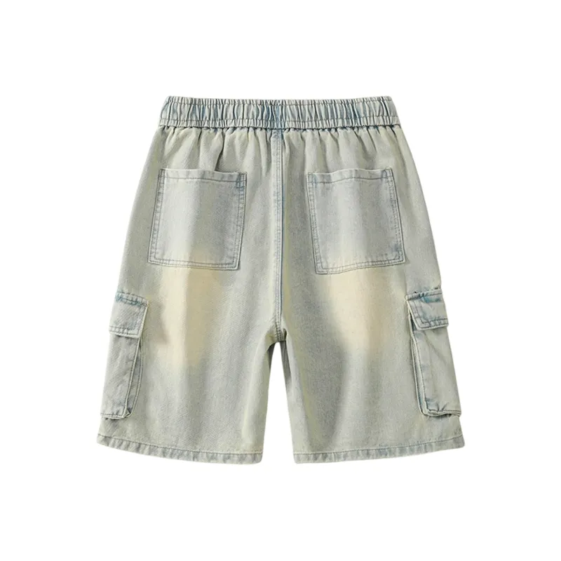 G.M BONNEY Denim Shorts Unisex-3