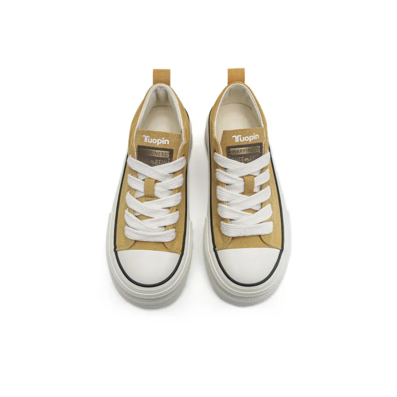 TUOPIN Anti Slip Wear Resistant Low Top Canvas Shoes Women's-2