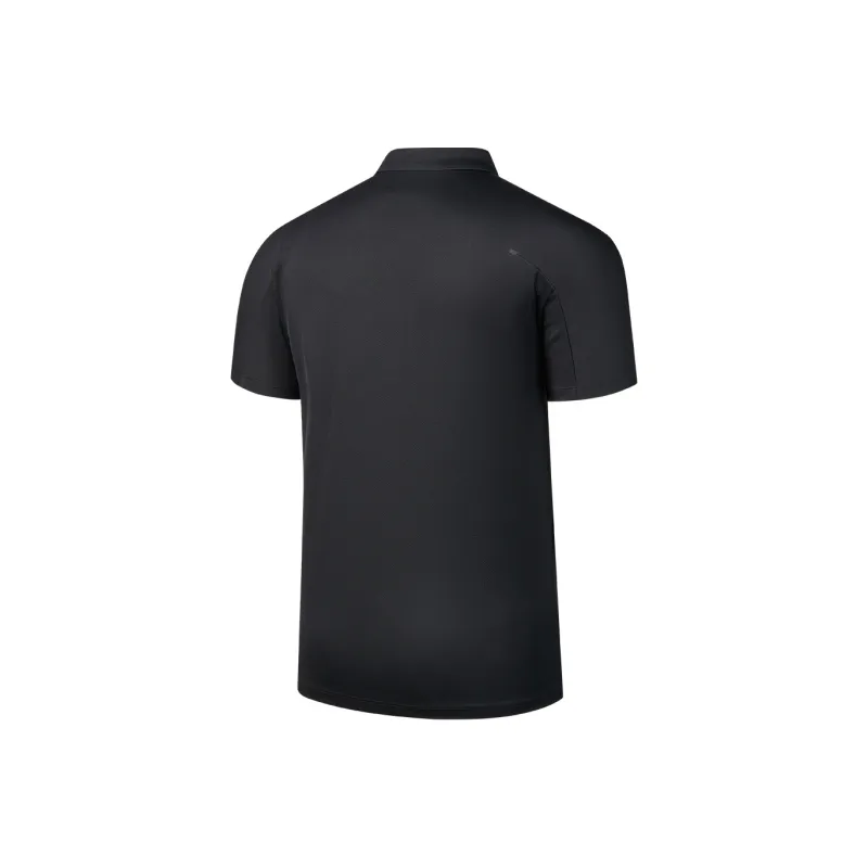 Saucony SS25 Polo Shirt Men's Jet Black-1