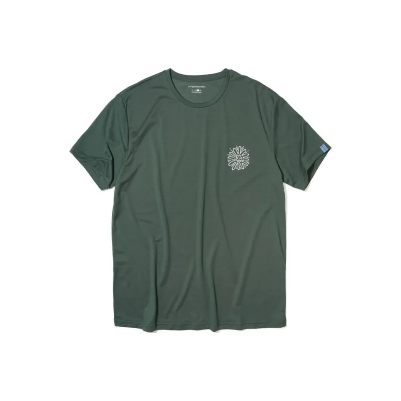 UPPERVOID T Shirt Men's Dark Green-0
