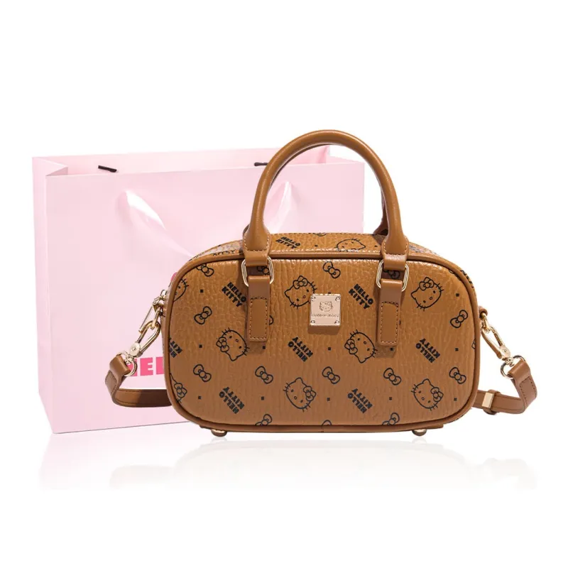 MESUCA Hello Kitty, Collaboration Kitty Series PU Crossbody Bag, Handbag Women's Multicolor-8