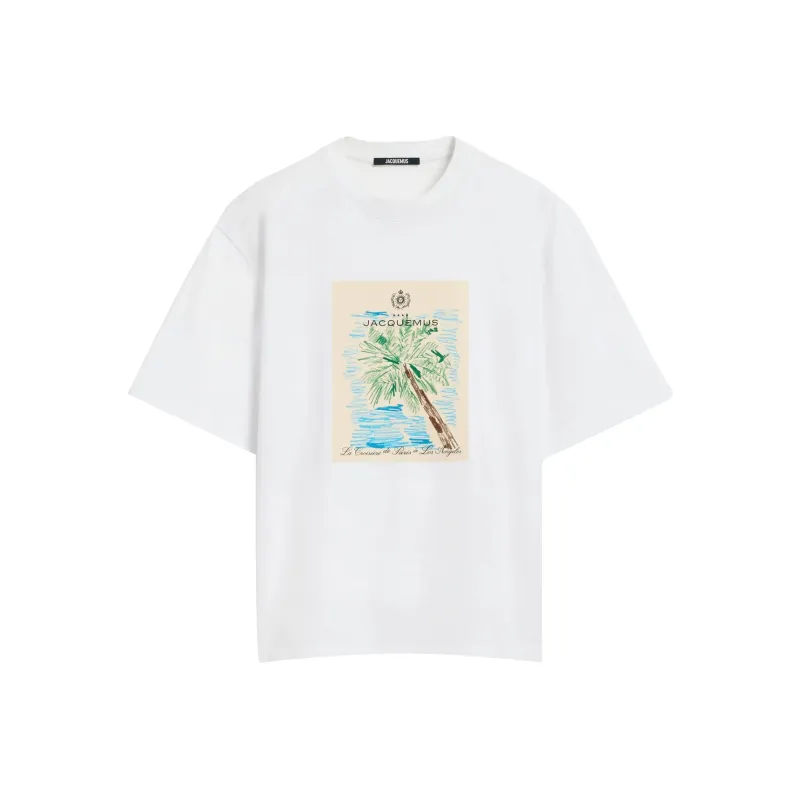 Jacquemus Le T Shirt Marino-0