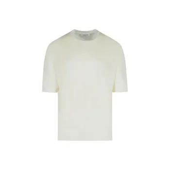 LANEUS T Shirts Men Beige