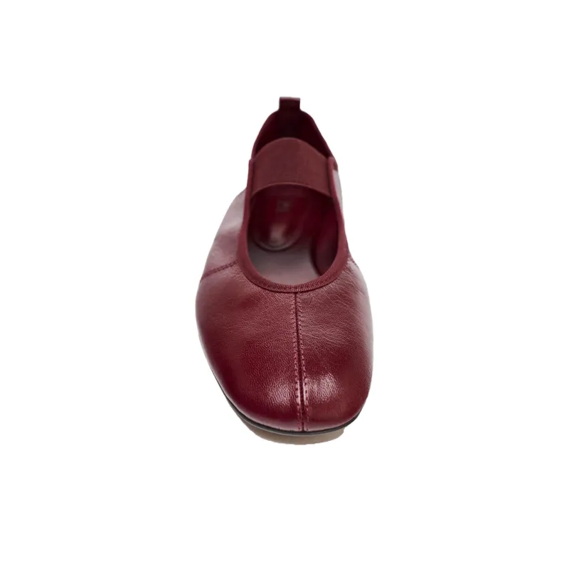 ZARA Casual Single Shoes 0.5cm Women's Red-3