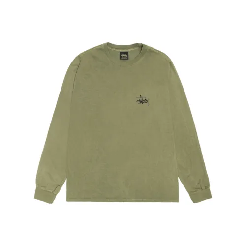 Stussy Basic Pigment Dyed Long Sleeve Tee