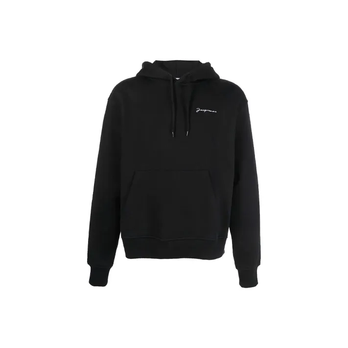 Jacquemus Le Sweatshirt Brode Embroidered Logo Hoodie-0