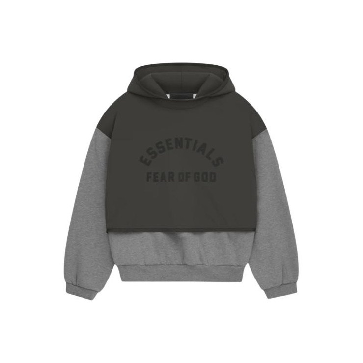 Fear of God Essentials Nylon Fleece Hooded Sweater - POIZON