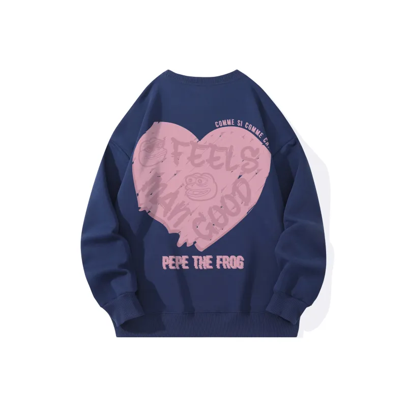 Pepe The Frog Sweatshirt Unisex-12