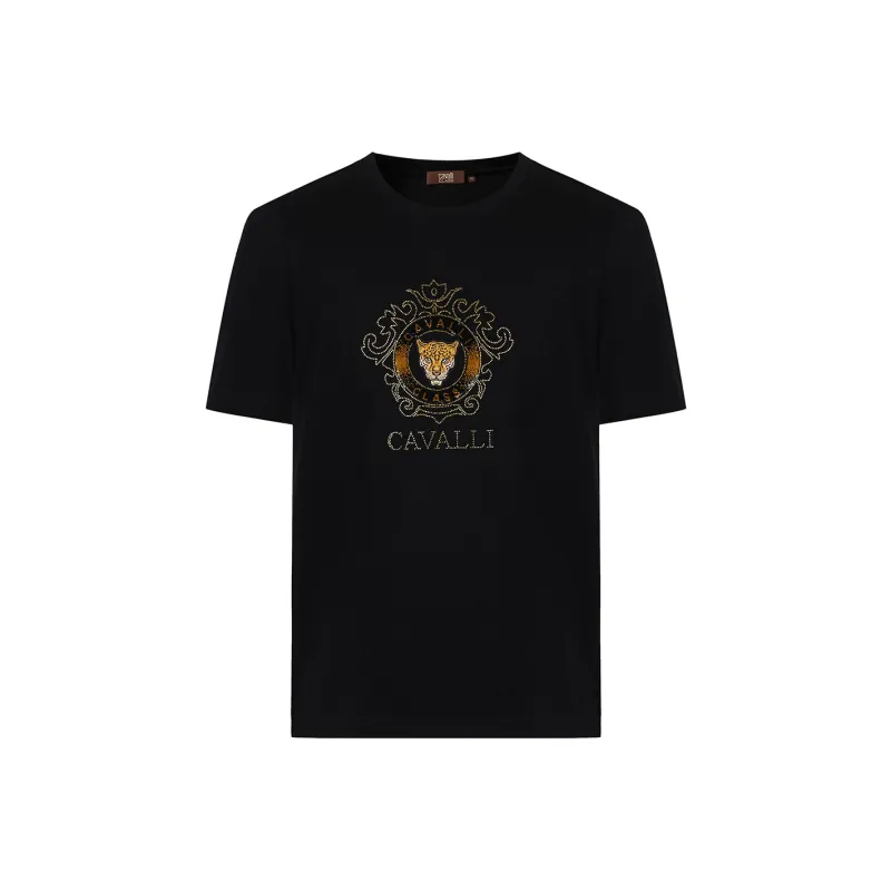 Cavalli Class T-Shirts Men-0