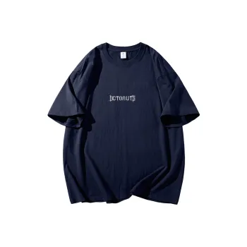 Small Columns Under The Sea T Shirt Unisex Navy Blue