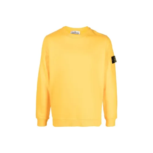 STONE ISLAND Sweatshirt Men's Yellow