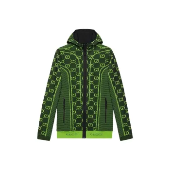 GUCCI Gg Tubular Jersey Zip Jacket