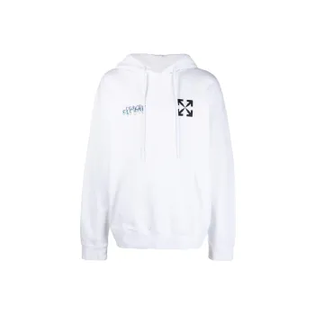 OFF WHITE 90's Liquid Slime Hoodie