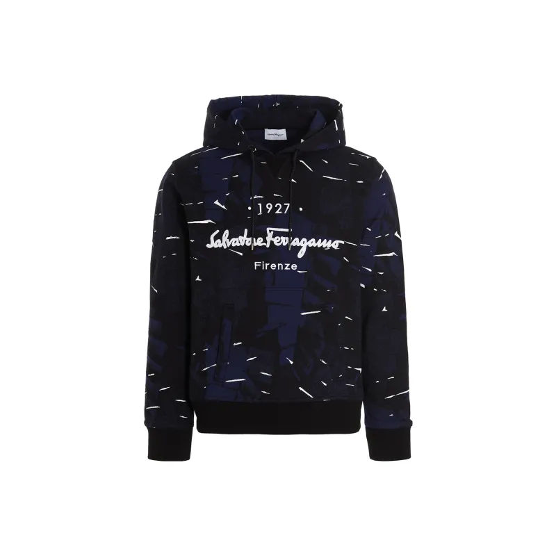 FERRAGAMO FW22 Sweatshirt Men's Blue-0