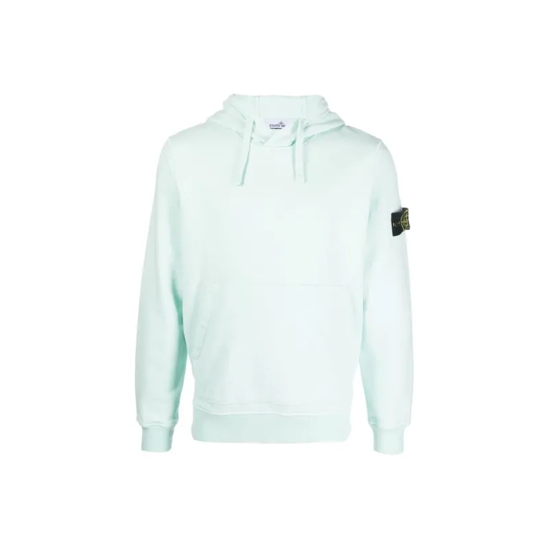 STONE ISLAND Sweatshirt Men's Aqua Blue-0