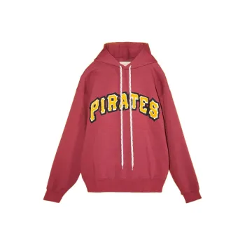 GUCCI X Mlb 2022 Cotton Jersey Sweatshirt With Pirates Patch