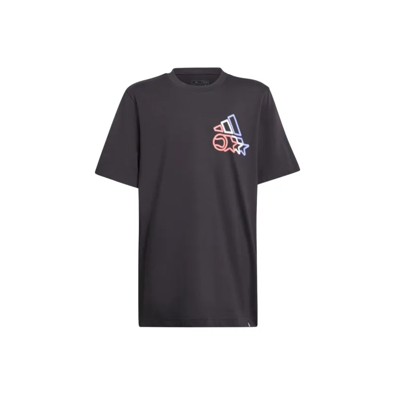 Adidas Free Shipping With AdiClub Tennis City Lights Graphic Tee-0