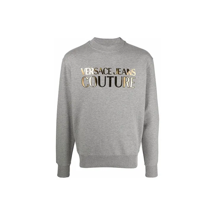 VERSACE JEANS COUTURE Sweatshirts Men Gray-0