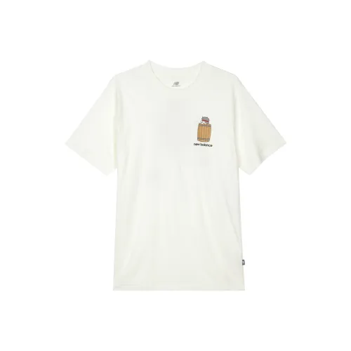 New Balance Barrel Runner T Shirt Men's White