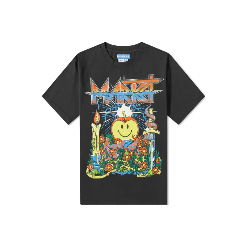 Chinatown Market Smiley Dungeons T Shirt-0