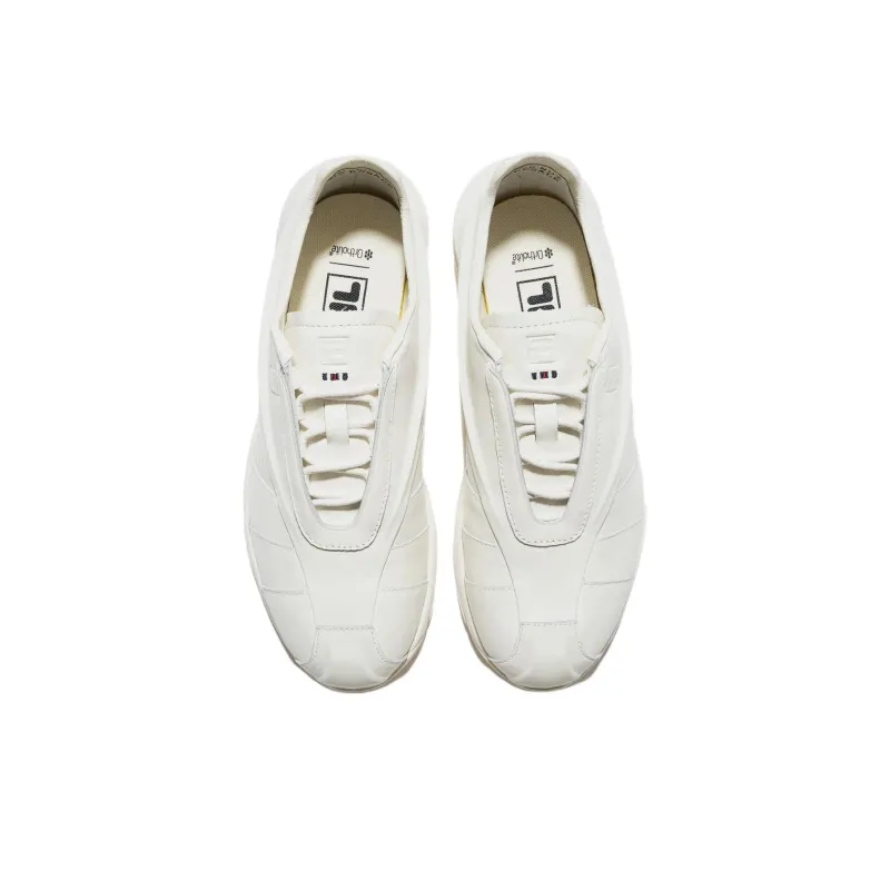 FILA Replica 2002 Anti Slip Wear Resistant Low Top Casual Shoes Unisex White-3
