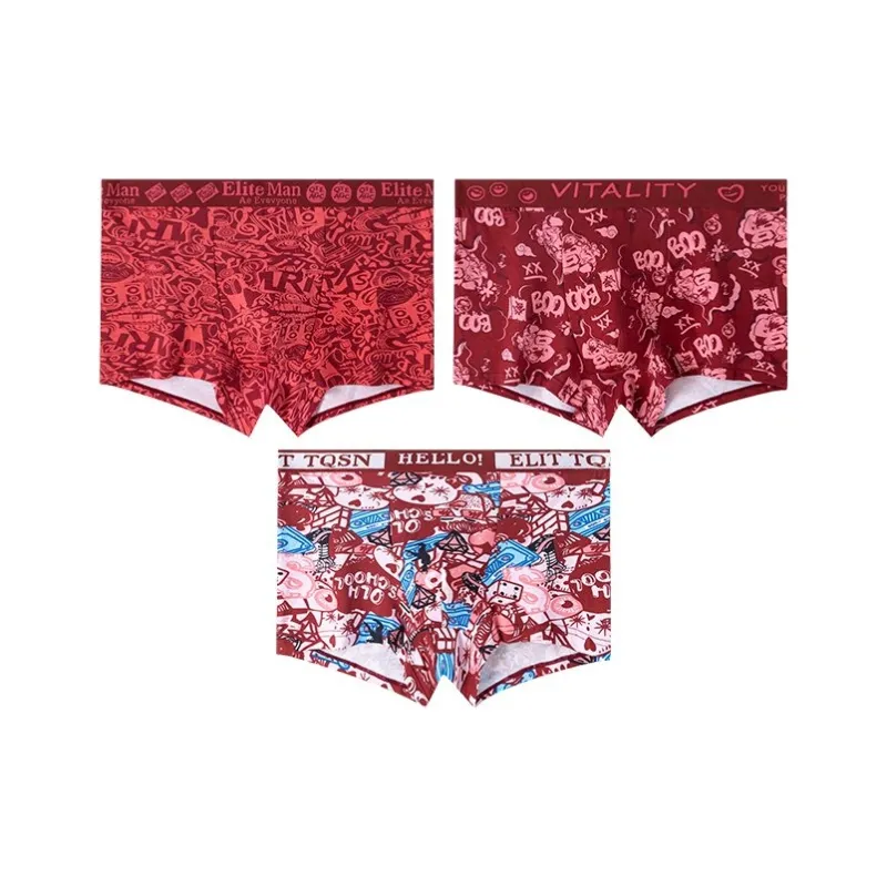H YXIANG Underpants Men's 3 Pack-16