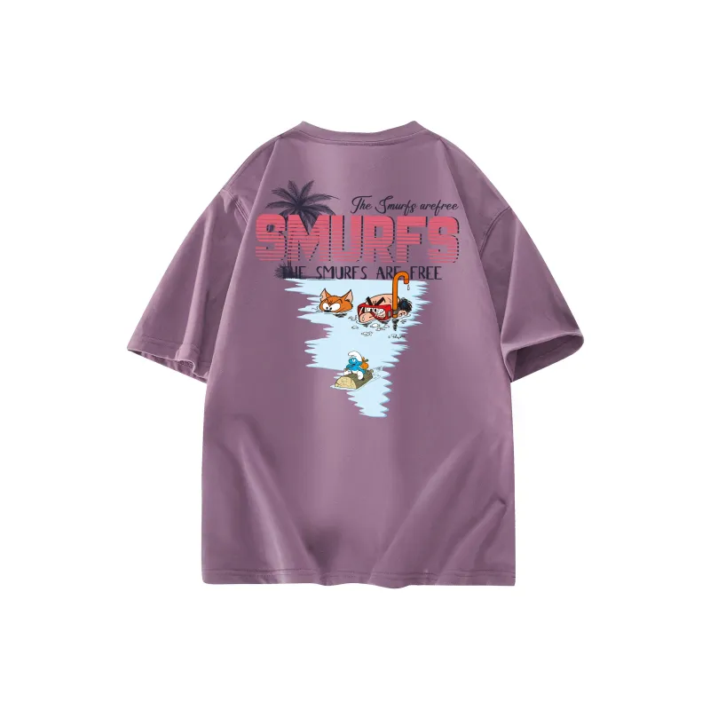 The Smurfs T Shirts Unisex-14