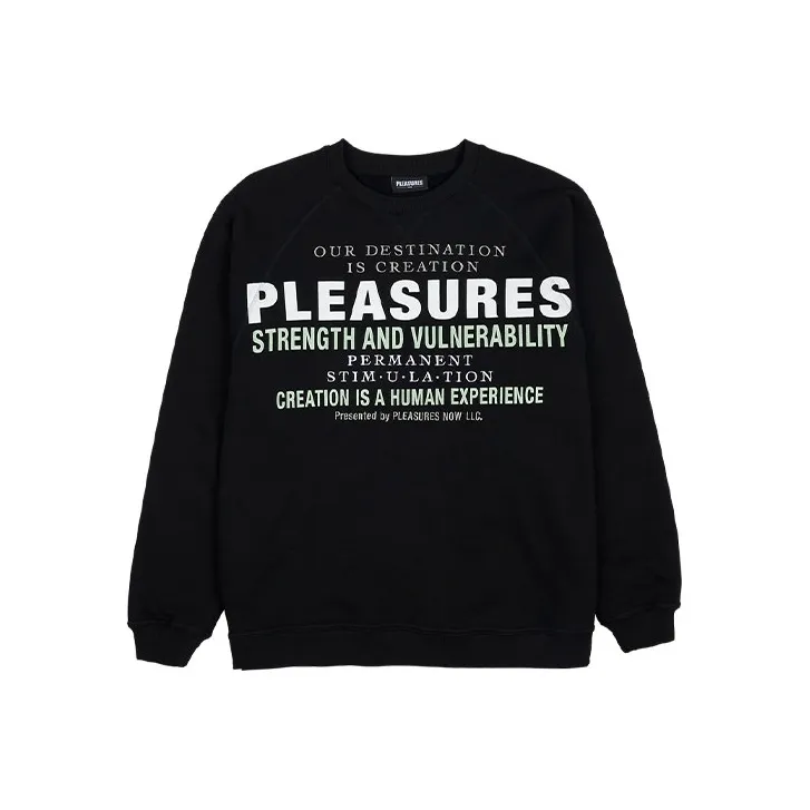 PLEASURES Permanent Crewneck-0
