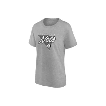 NBA Brooklyn Nets Fanatics T Shirt Men's Gray