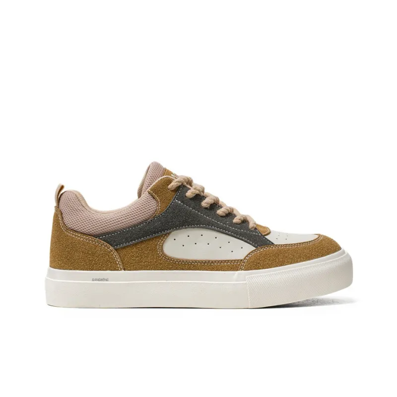 Hong Kong Meng Anti Slip And Wear Resistant Height Increasing Low Top Skateboard Shoes Men's-8