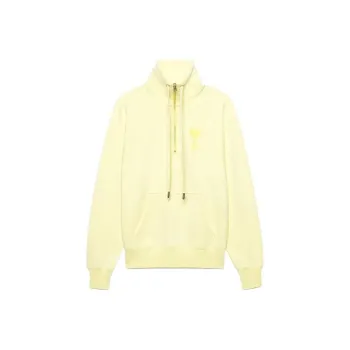 AMIPARIS Ami De Coeur Half zip Sweatshirt