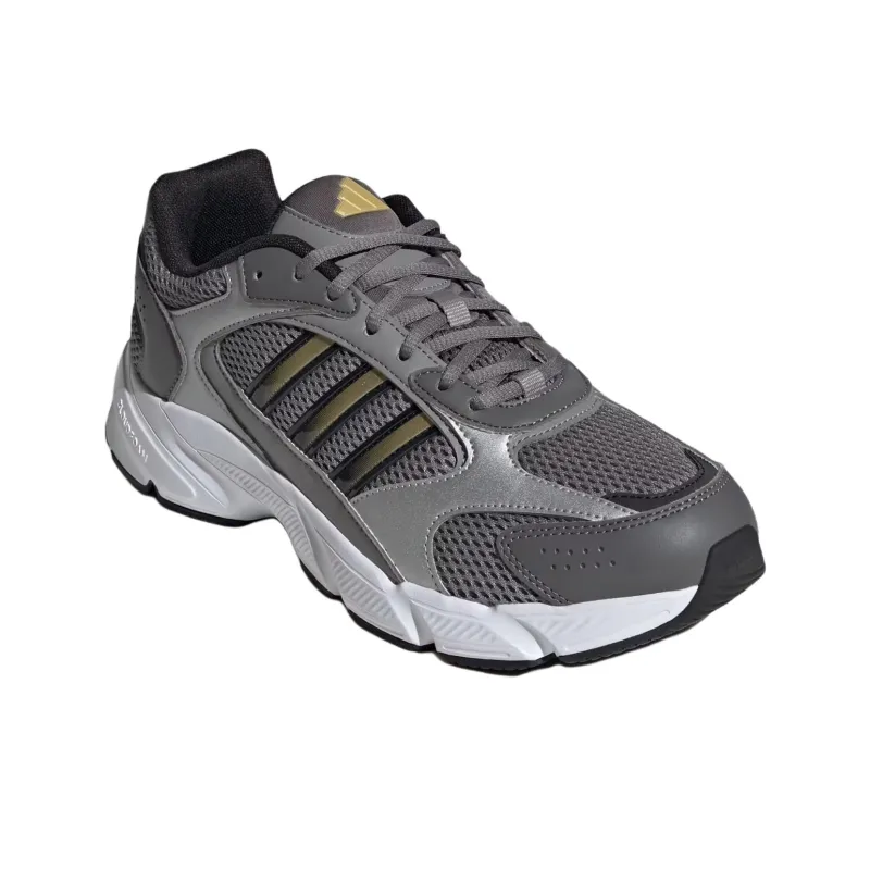 Adidas CRAZYCHAOS 2000 Anti Slip Wear Resistant Low Top Casual Running Shoes Men's Gray-2