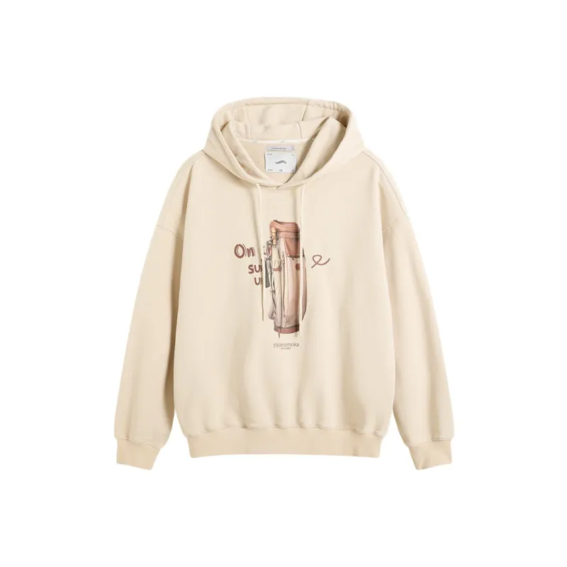 TIKIMOMOKA Hooded Loose Fit Sweatshirt Unisex-2