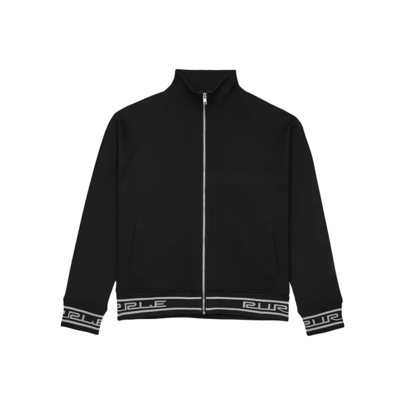 PURPLE BRAND Poly Tricot Track Jacket-0