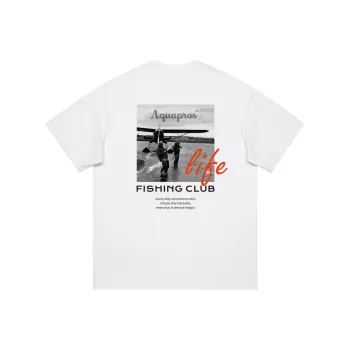 AQUAPROS T Shirts Unisex White