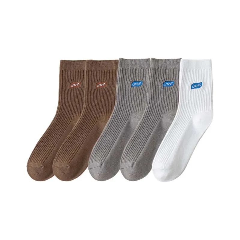 MIIOW Knee High Socks Unisex 5 Pack-16