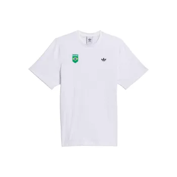 Adidas Originals Skateboarding BRASIL CRIOLA T-Shirt Men's White