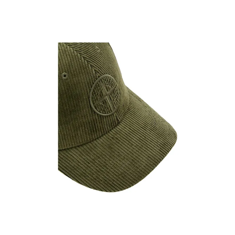 STONE ISLAND Logo Embroidered Baseball Cap-3