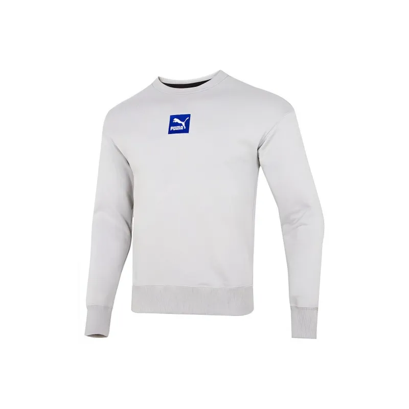 PUMA Walking Training Sweatshirts Unisex Gray-0