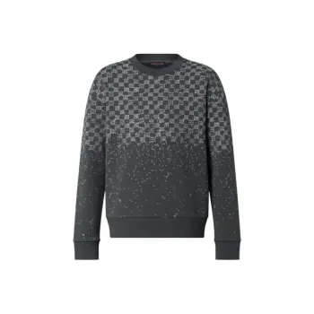 LOUIS VUITTON Damier Spread Print Sweatshirt