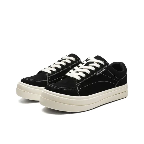 KUNGFUDEER Thread Line Collection Anti Slip Wear Resistant Low Top Skateboard Shoes Unisex