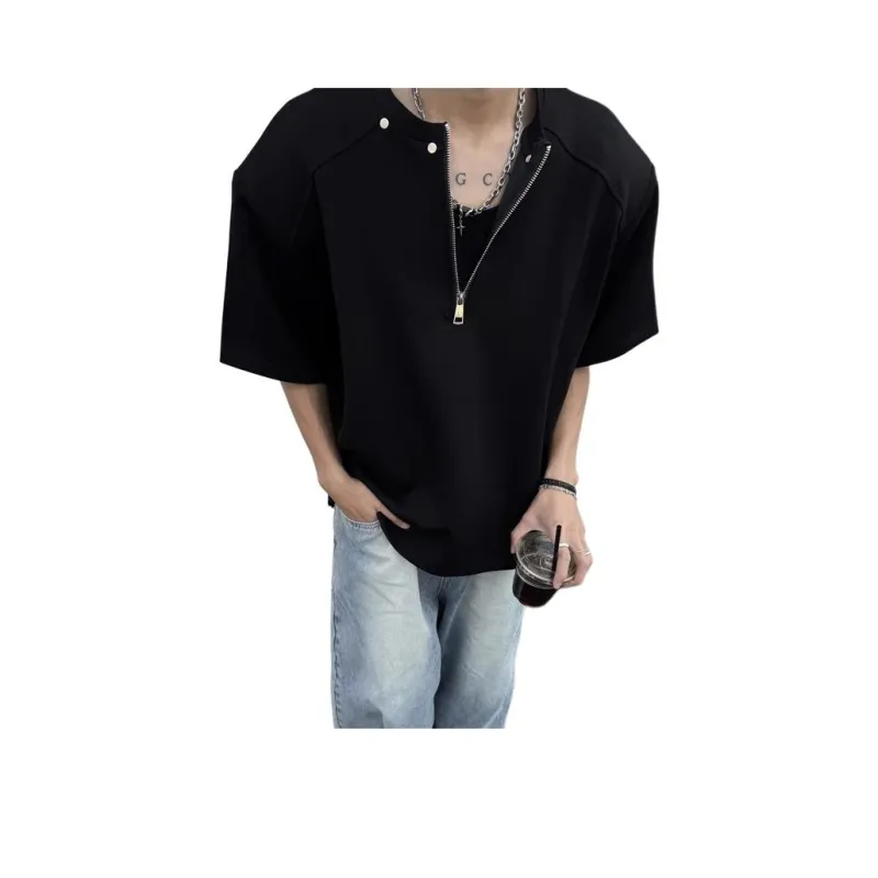 ROSECREED Fashion Versatile T Shirt Unisex-0