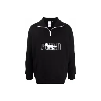 Maison Kitsune X PUMA Sweatshirts Men Black