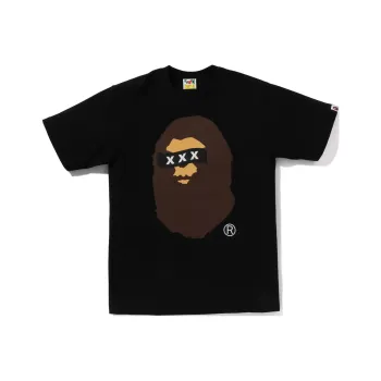 A BATHING APE X God Selection Xxx Ape Head Tee