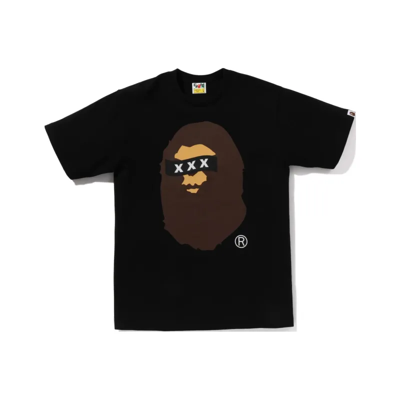 Bape X God Selection Xxx Ape Head Tee-1