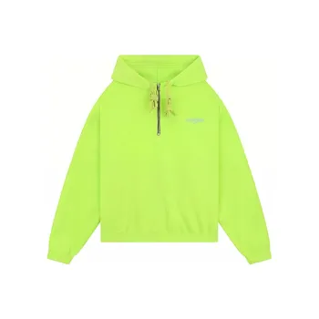WE11DONE Logo print Zip up Hoodie