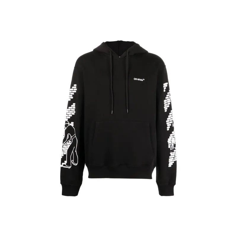 OFF WHITE Brick Arrows Hoodie-0