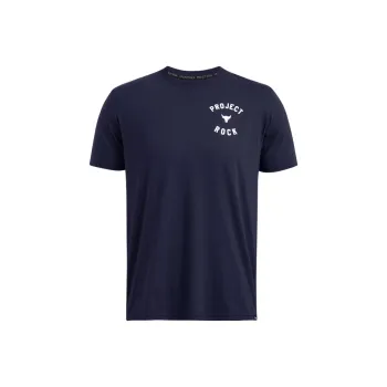 Under Armour PROJECT ROCK T Shirt Men's Navy Blue