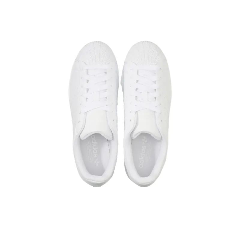 Adidas Originals SUPERSTAR Anti Slip Wear Resistant Low Top Skateboard Shoes Unisex White-3
