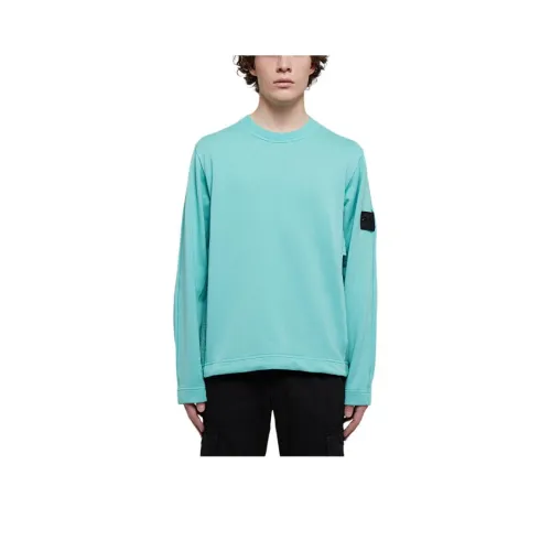 STONE ISLAND STONE ISLAND SHADOW PROJECT Series Sweatshirts Men Carolina Blue